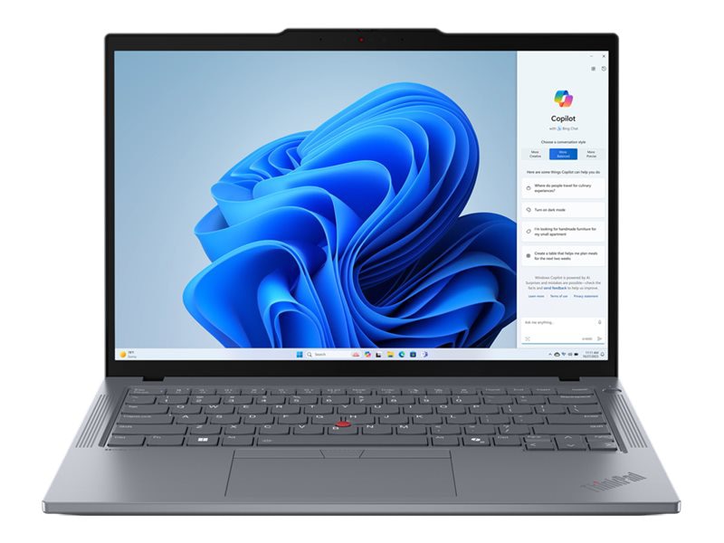 Lenovo ThinkPad T14 Gen 5 - AI Ready - 14 po - Intel Core Ultra 5 - 125U - 16 Go RAM - 512 Go SSD - Anglais
