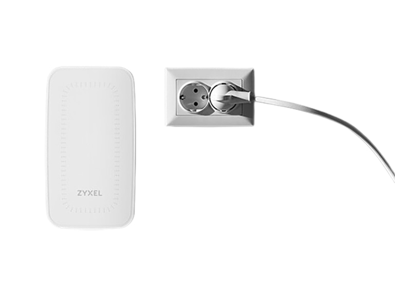 Zyxel AC1200 WiFi 5 Wave 2 Dual-Radio NebulaFlex Pro Wall-Plate Access Poin
