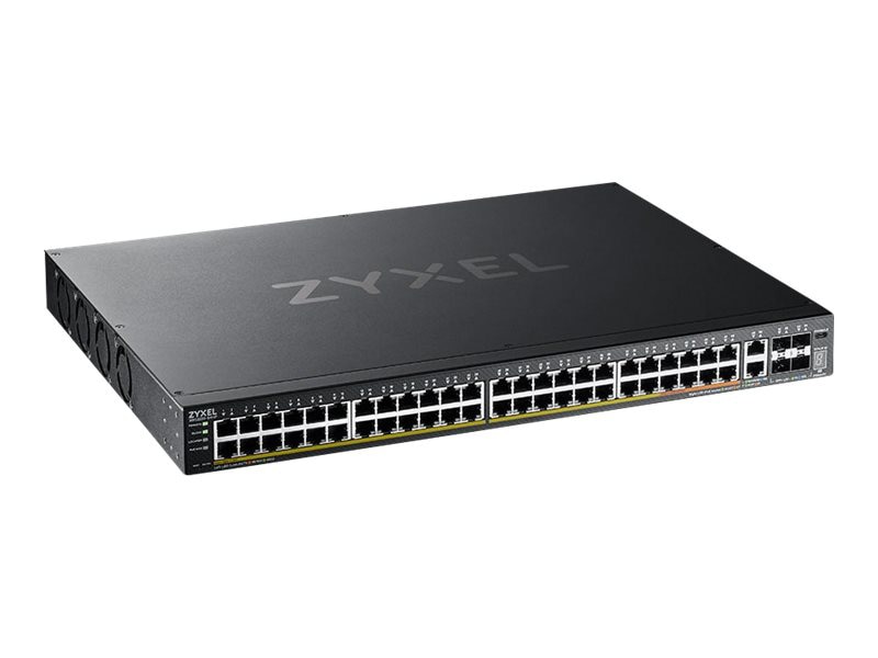 ZYXEL 48P GBE+10G 600W POE+ SWITCH