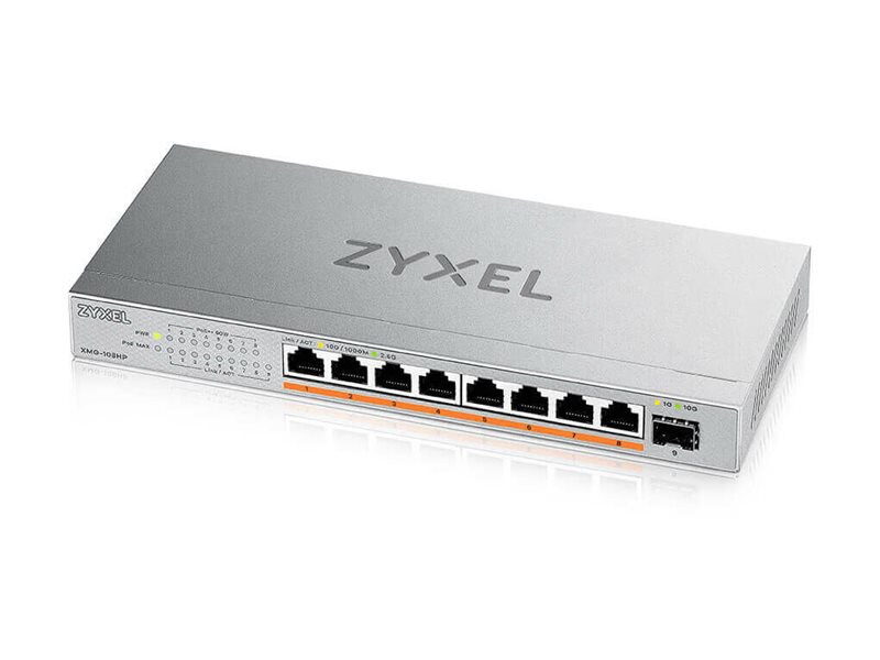 Zyxel XMG-108HP - switch - 8 ports - unmanaged