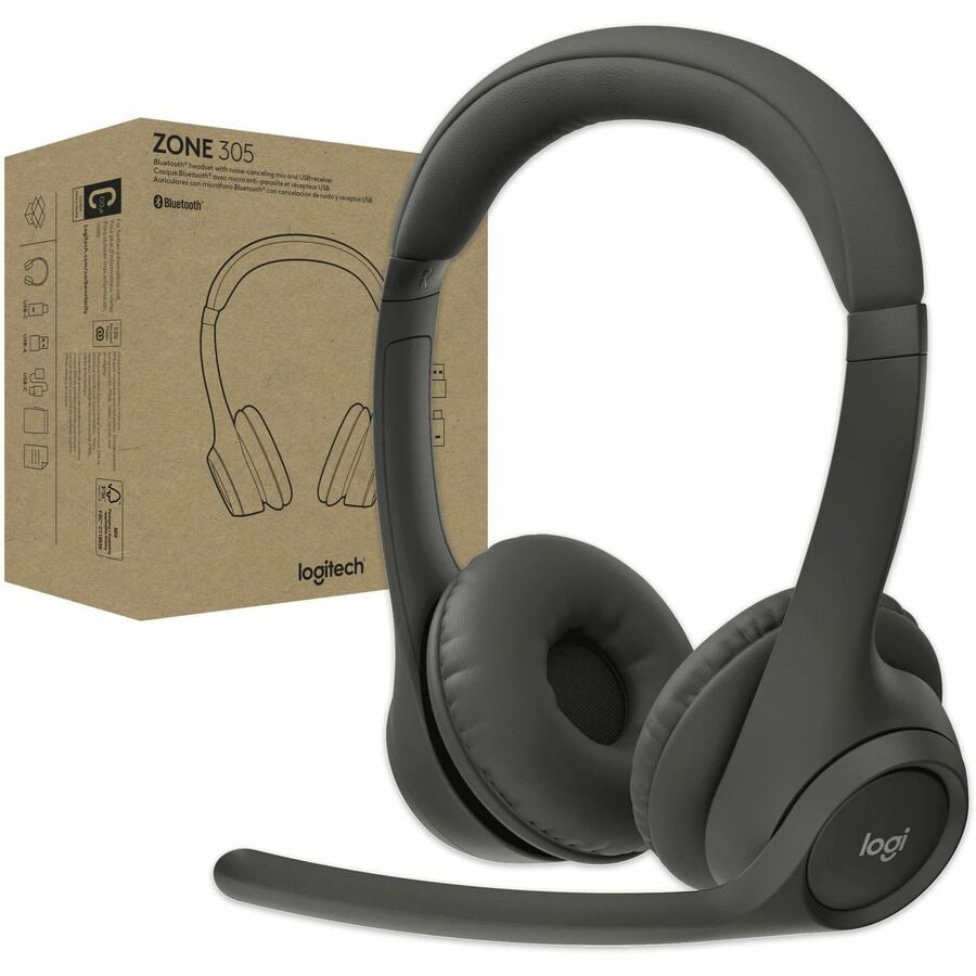 Logitech Zone 305 - UC Version with Receiver - Headset