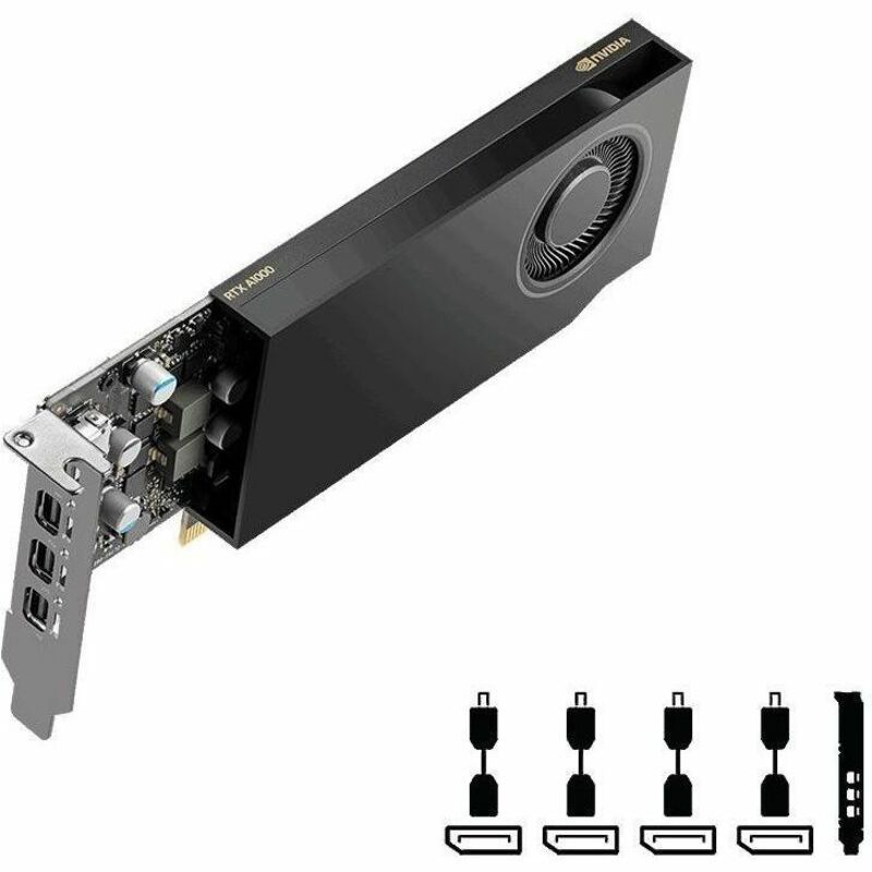 Thumbnail 3 of 10 for NVIDIA RTX™ A1000 Professional Graphics Board