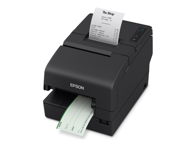 Epson OmniLink TM-H6000VI Serial Multifunction POS Printer - Black