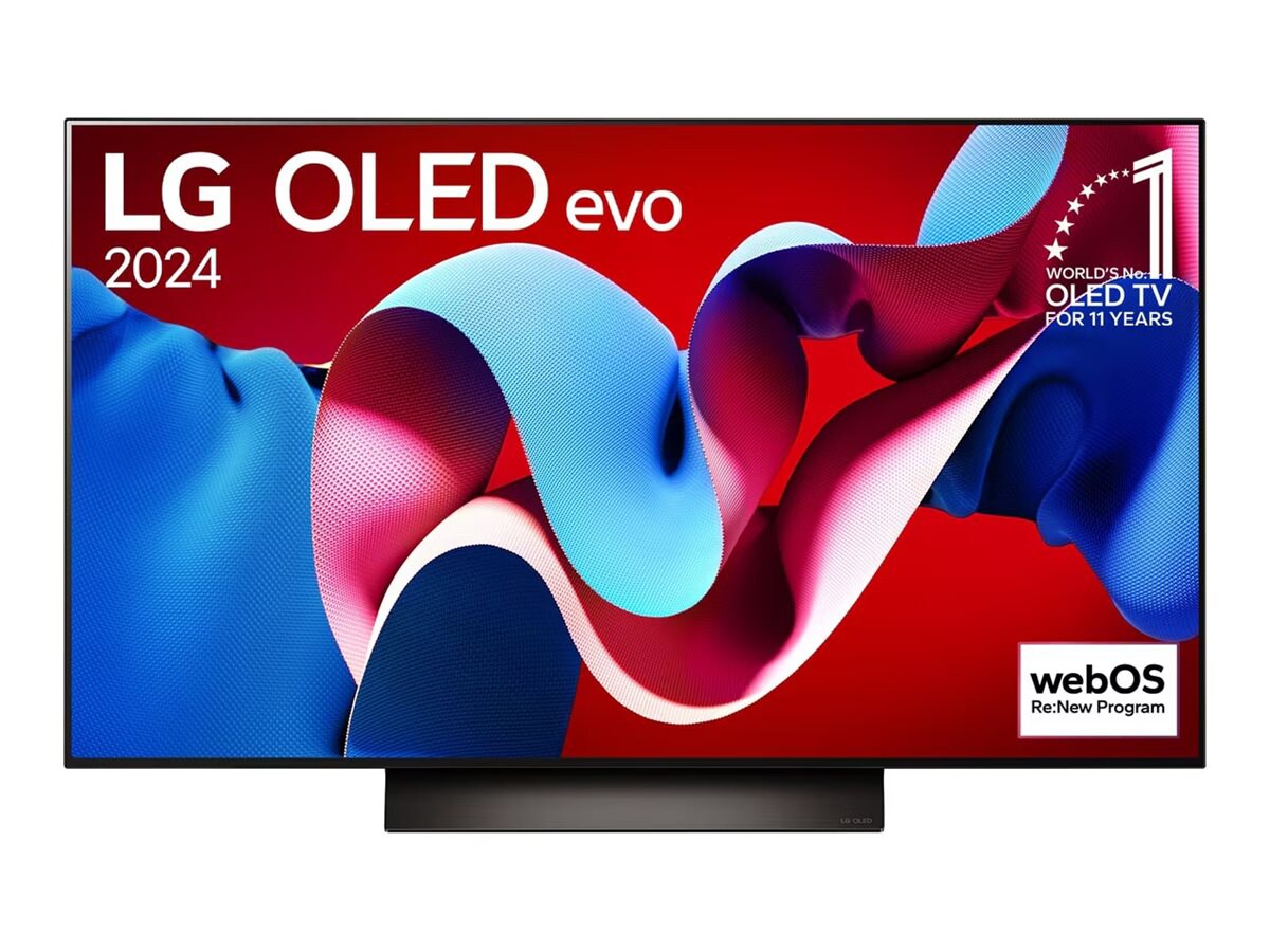 LG OLED48C4PUA C4 Series - 48" Class (48.2" viewable) OLED TV - OLED evo - 4K