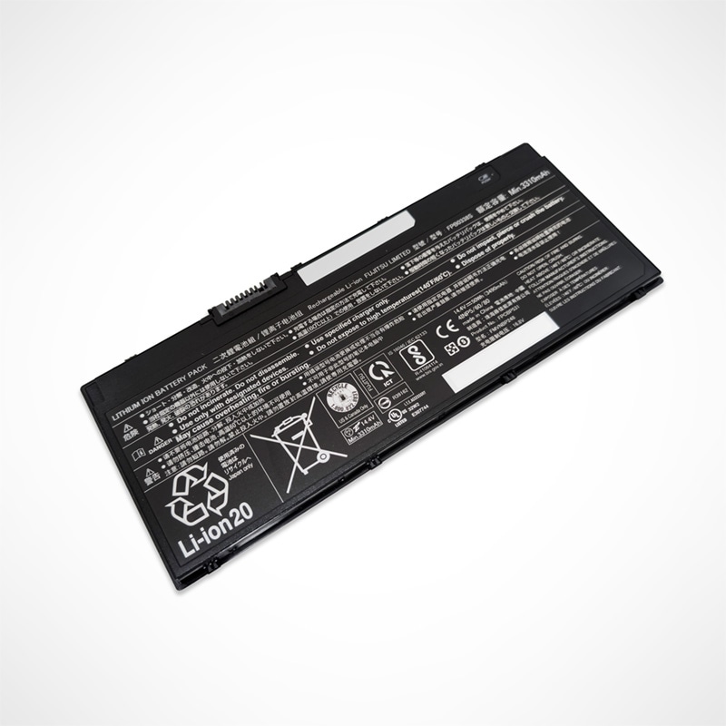 Total Micro Battery, Fujitsu Lifebook E558, P728, T937, T938 - 4-Cell 50WHr