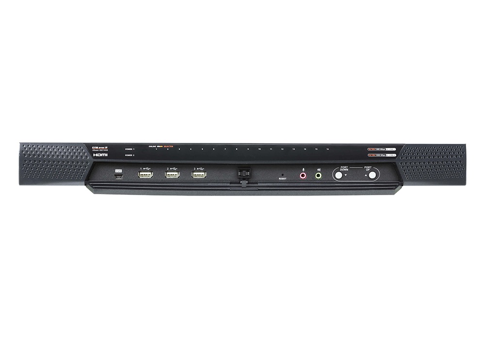 Thumbnail 2 of 3 for ATEN 1-Local/2-Remote Access 16-Port Multi-Interface CAT5 KVM Over IP Switch
