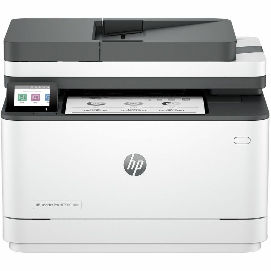 HP LaserJet Pro 3101SDW Wired & Wireless Laser Multifunction Printer - Monochrome