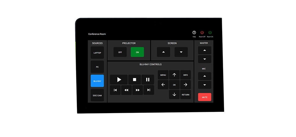 Atlona Velocity 7" Touch Panel - Black