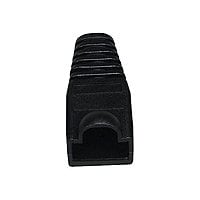 Black Box Color-Coded Snagless Pre-Plugs - Network Cable Boots - Black