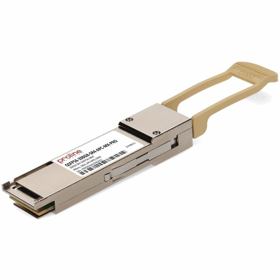 Proline Mellanox Compatible TAA 200GBase-SR4 QSFP56 Transceiver (MMF, 850nm, 100m, APC MPO, DOM)