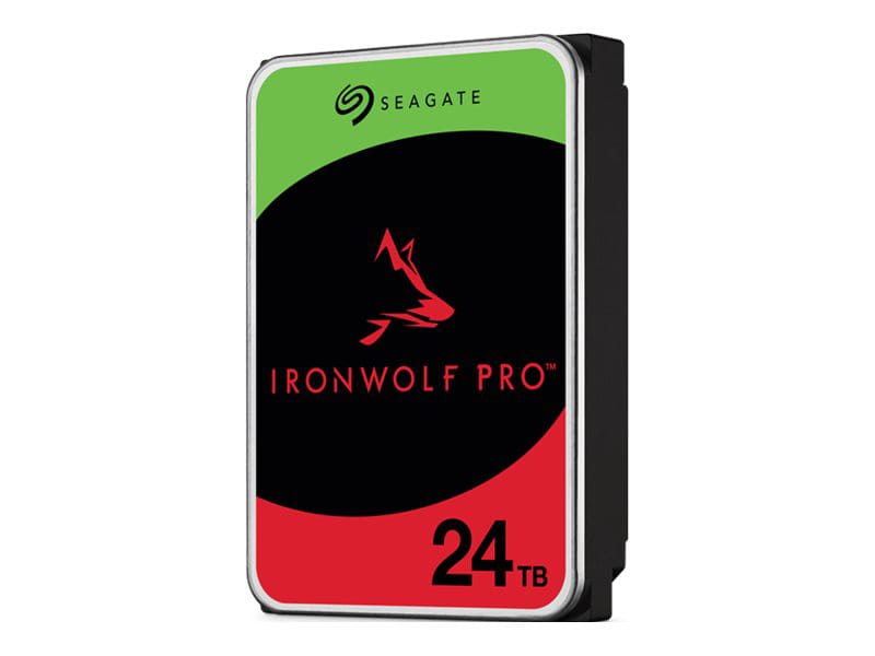 Seagate IronWolf Pro ST24000NT002 - hard drive - 24 TB - SATA 6Gb/s