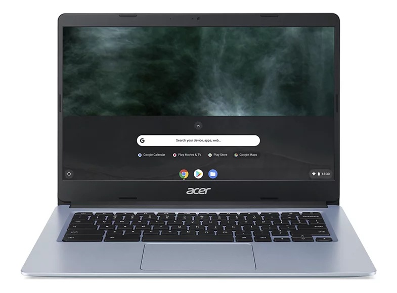Acer Chromebook 314 14" Core i3 N305 8GB RAM 128GB SSD Laptop with Chrome Enterprise Upgrade - Silver