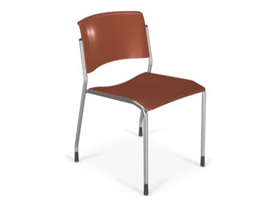 MooreCo 18" Akt 4-leg Chair - Cayenne