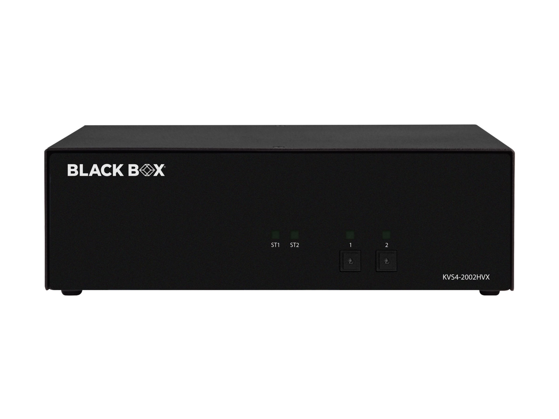 Black Box SECURE KVS4-2002HVX - KVM / audio switch - FlexPort HDMI/DisplayPort, Secure NIAP 4.0 certified - 2 ports -