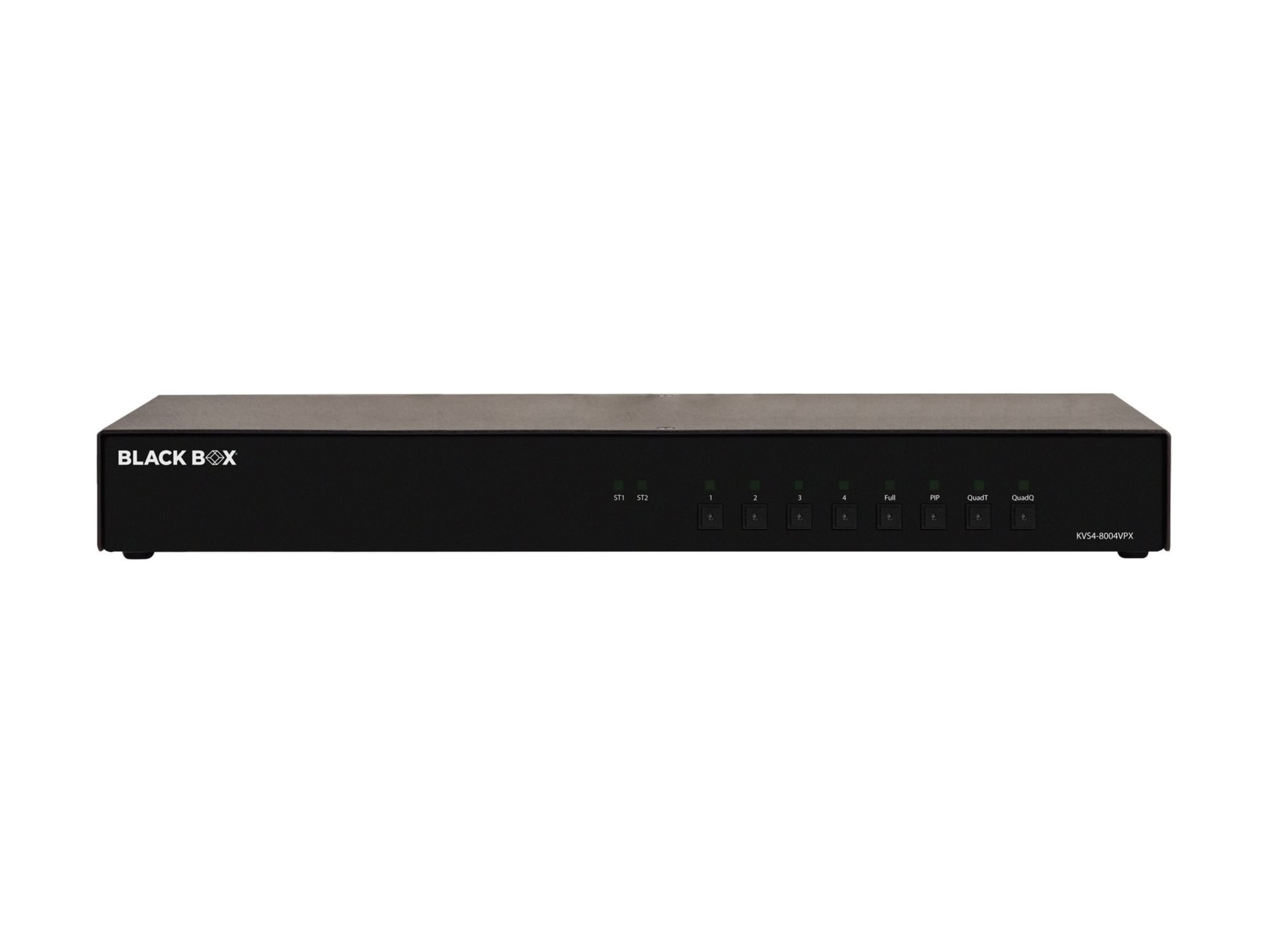 Black Box SECURE - KVM / audio switch - CAC, DisplayPort, MultiViewer, Secure NIAP 4.0 certified, single-monitor - 4
