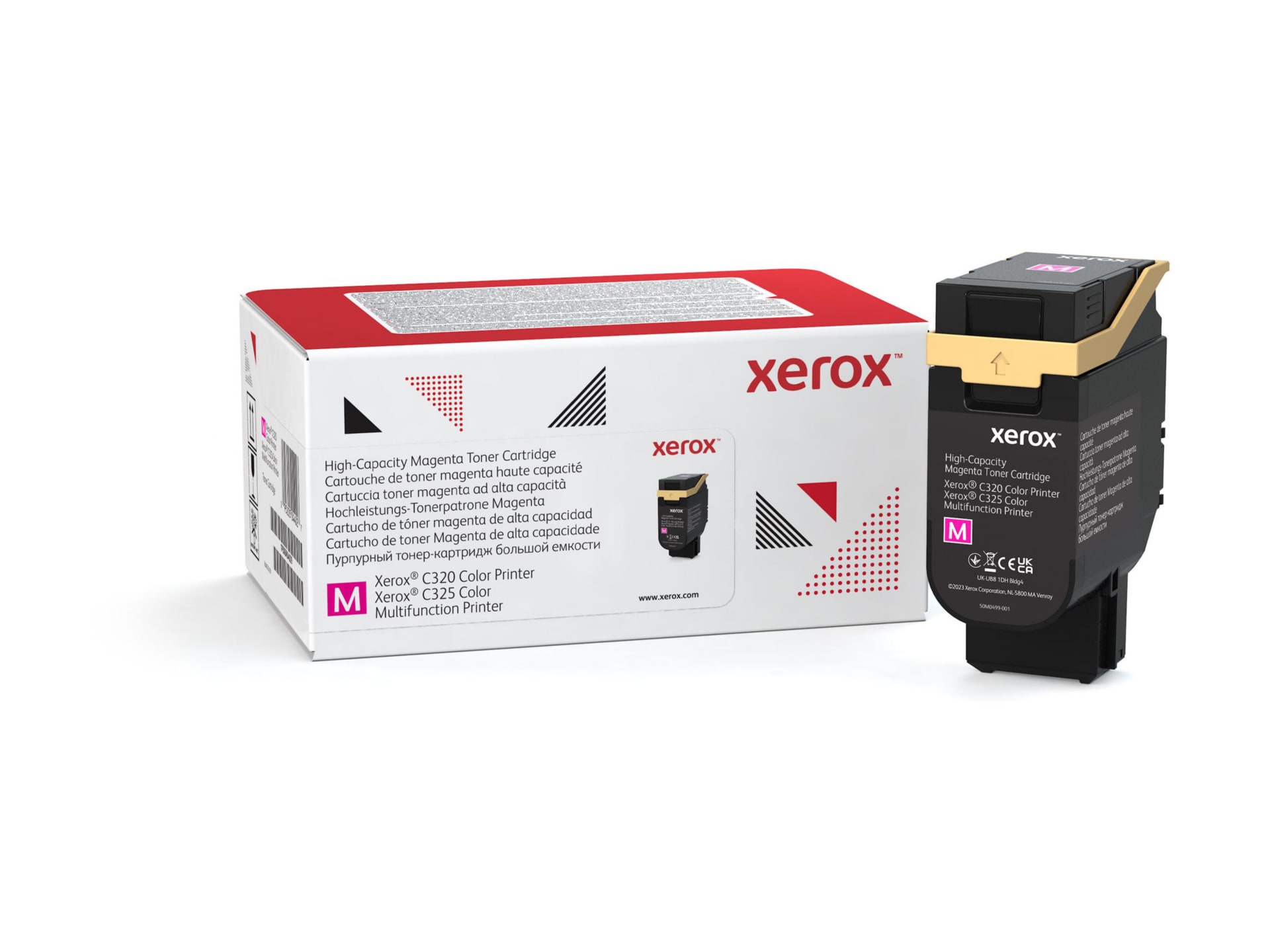 Xerox - High Capacity - magenta - original - toner cartridge