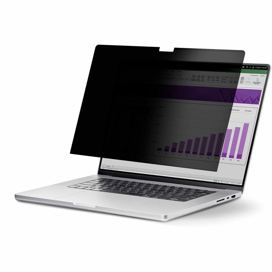 StarTech.com 14.1in 16:10 Touch Privacy Screen, Laptop Security Shield, Anti-Glare Blue Light Filter, Flip-Up
