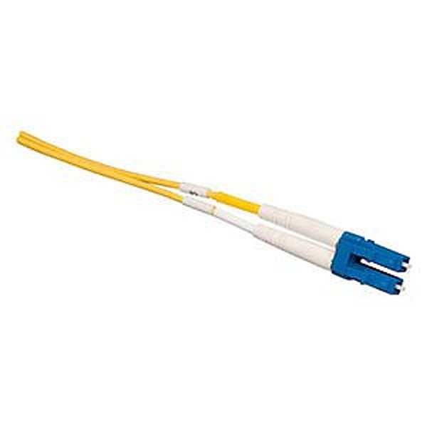 Allen Tel 2m Singlemode Duplex LC to SC Fiber Optic Patch Cord - Yellow