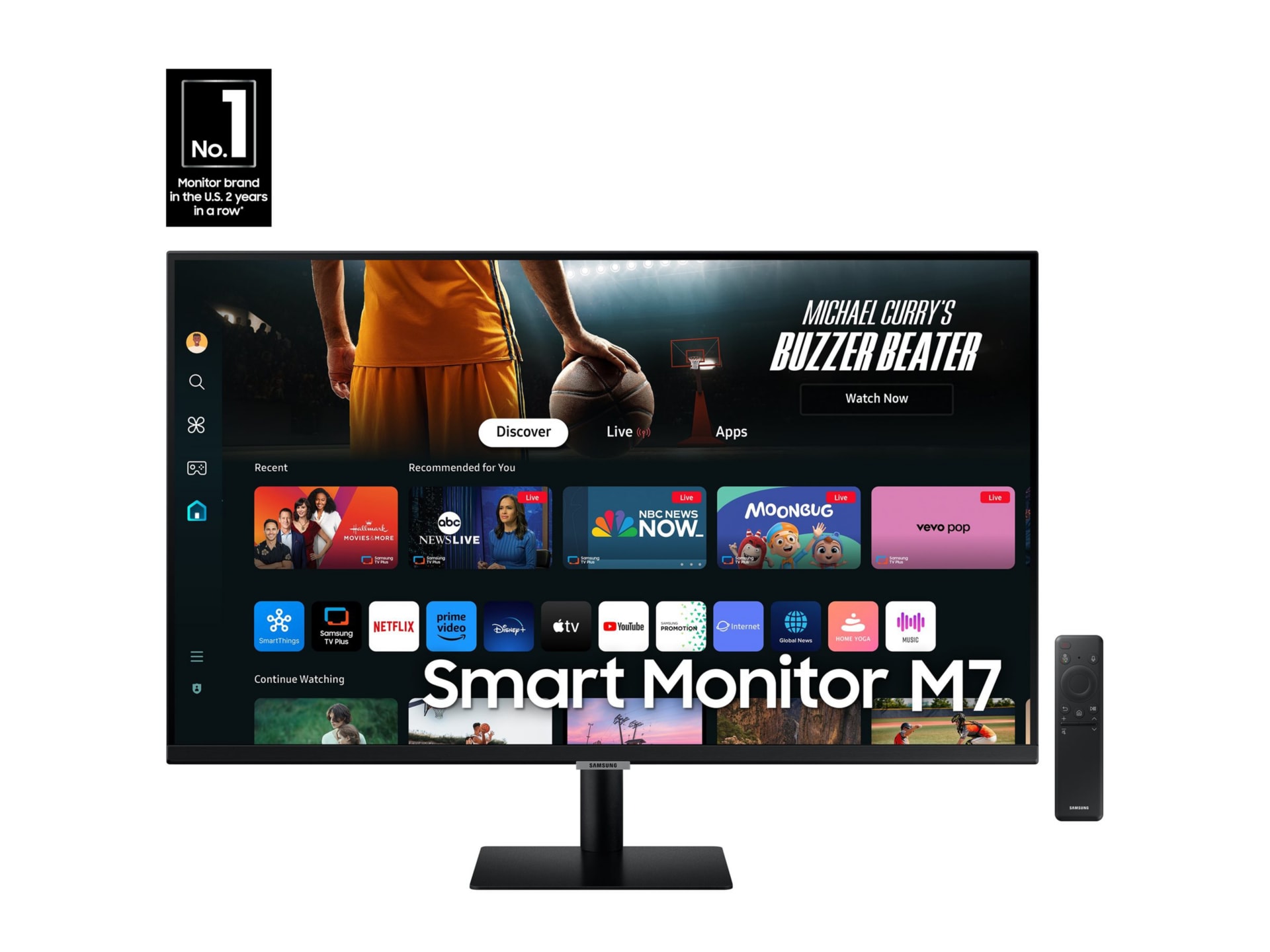 Samsung S32DM702UN - M70D Series - écran LED - 4K - 32 po - HDR