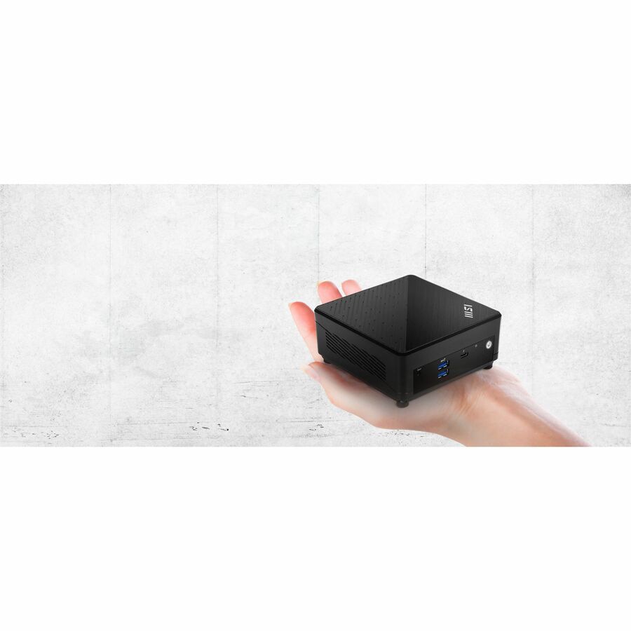 Thumbnail 6 of 7 for MSI Cubi 5 12M Cubi 5 12M-286US Desktop Computer - Intel Core i5 i5-1235U - 16 GB - 1 TB SSD - Mini PC - Black