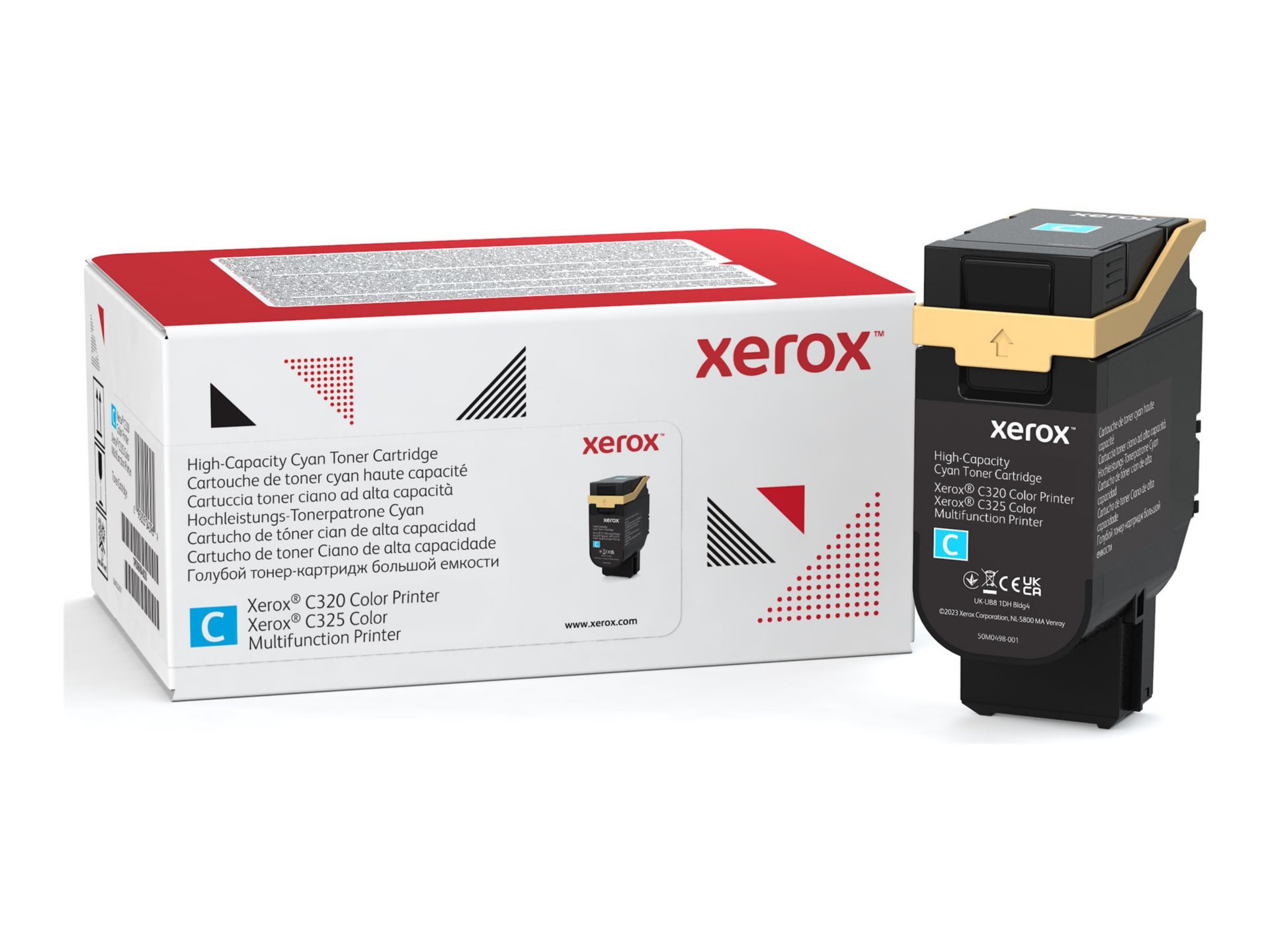 Xerox - High Capacity - cyan - original - toner cartridge