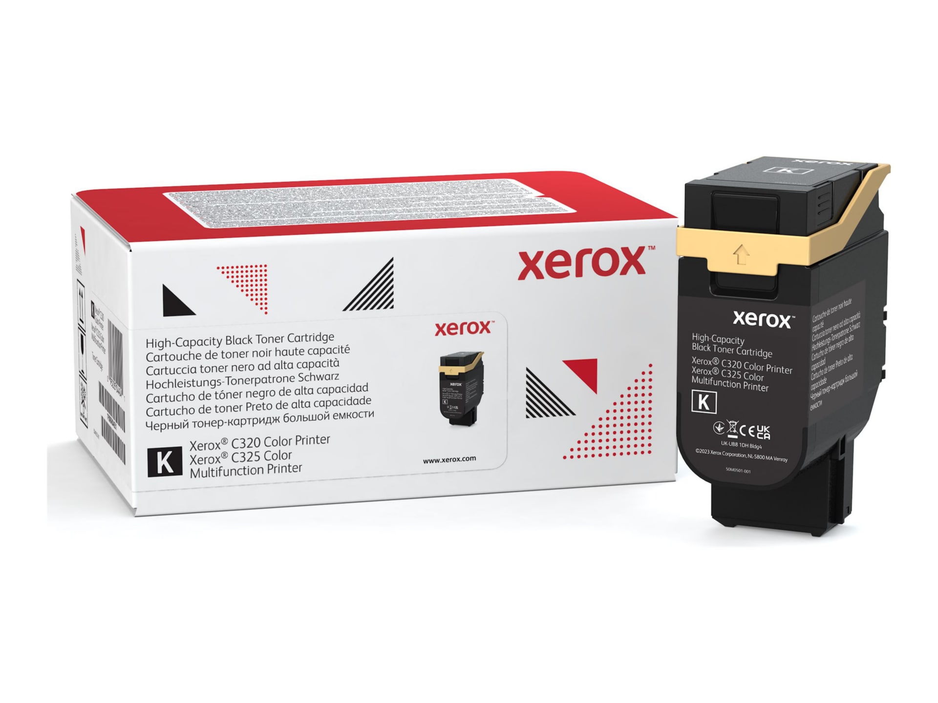 Xerox - High Capacity - black - original - toner cartridge