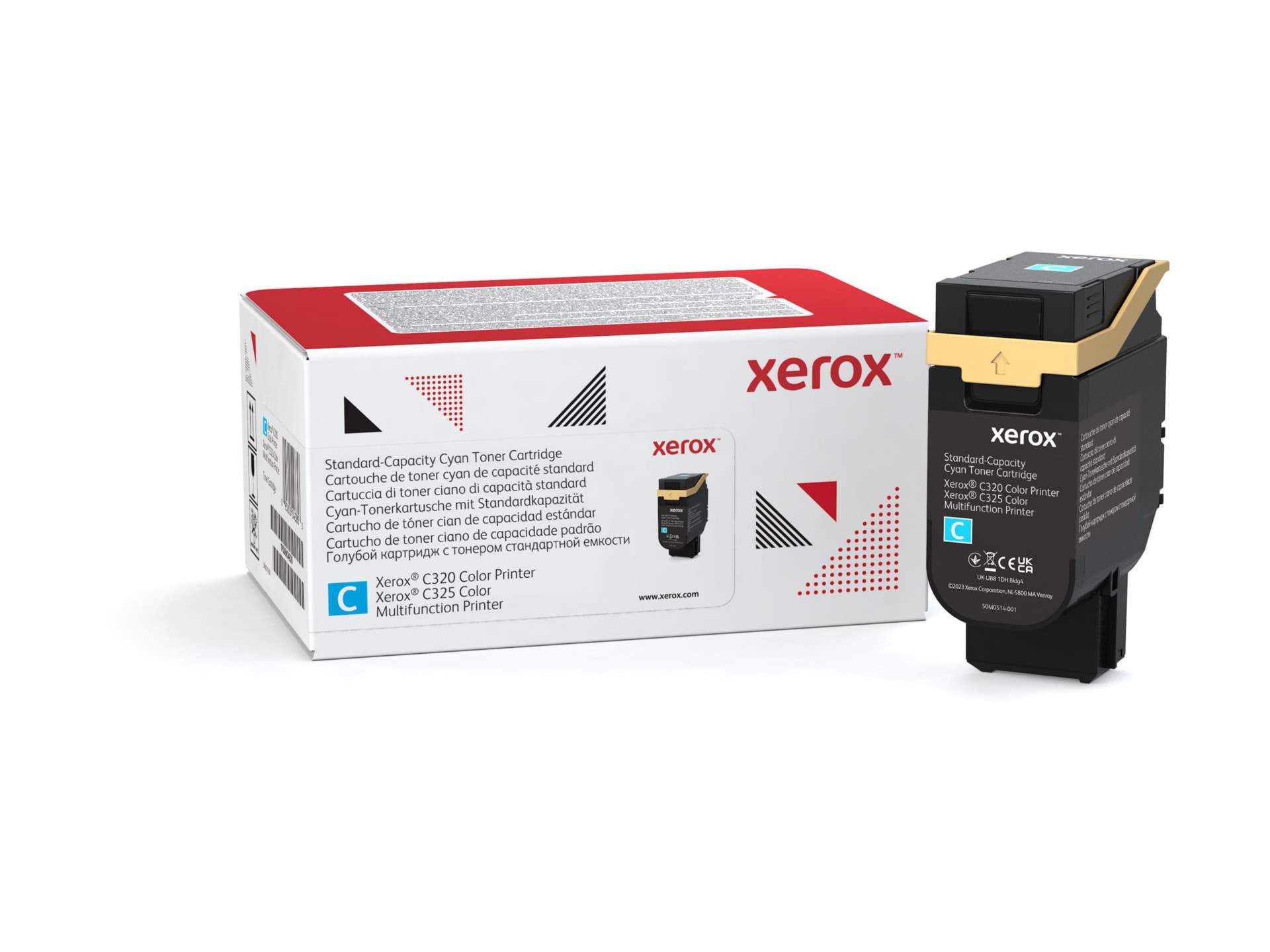 Xerox - cyan - original - toner cartridge