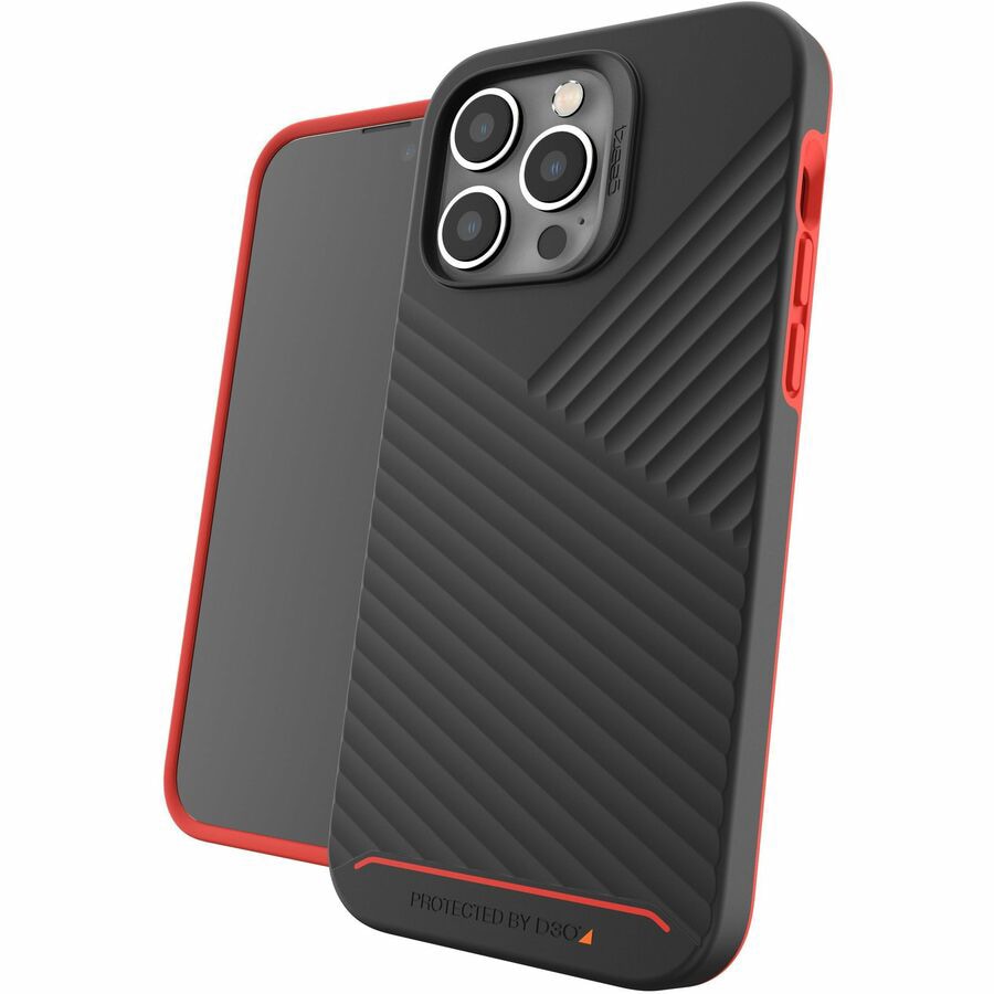 ZAGG Gear4 Battersea Snap Phone Case for Apple iPhone 14 Pro Max-Red Interi
