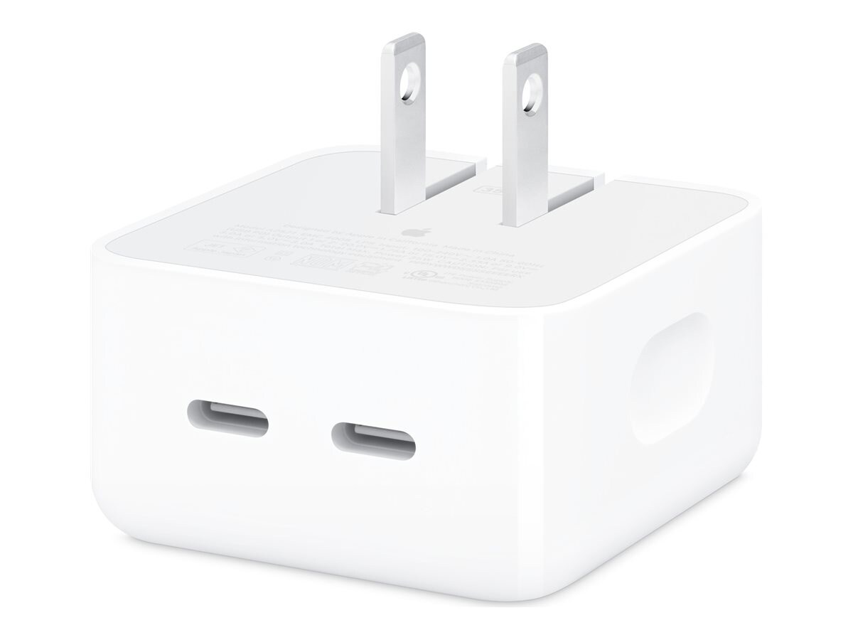 Apple power adapter - compact - 24 pin USB-C - 35 Watt