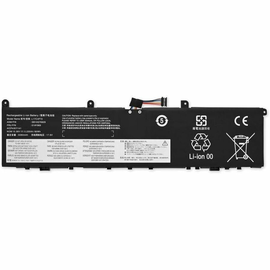 Lenovo Li-ion バッテリー L17C4P71 5080mAh Lenovo Li-ion バッテリー L17C4P71 5080mAh Lenovo Li-ion