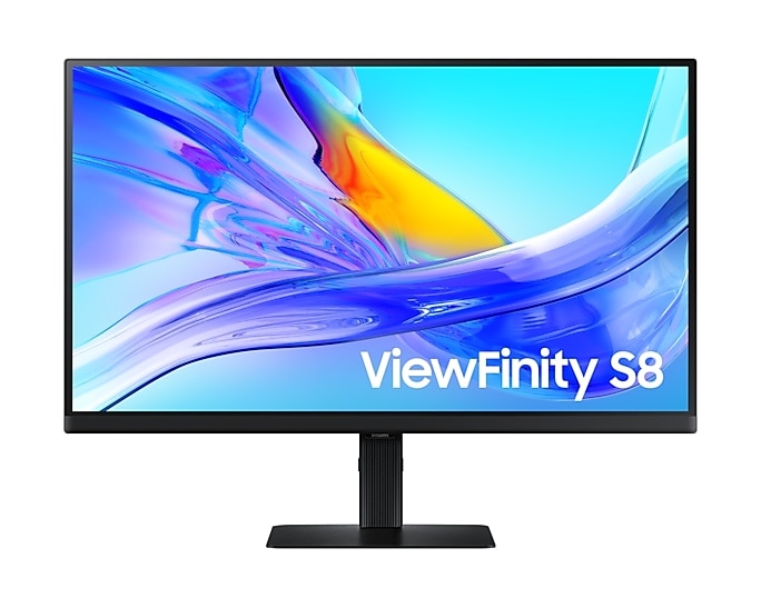 Samsung 27" ViewFinity S8 S80UD UHD Monitor - Black