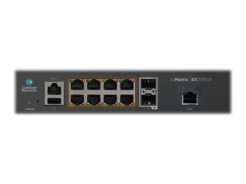 Cambium Networks cnMatrix EX2010-P - switch - 10 ports - managed - rack-mountable