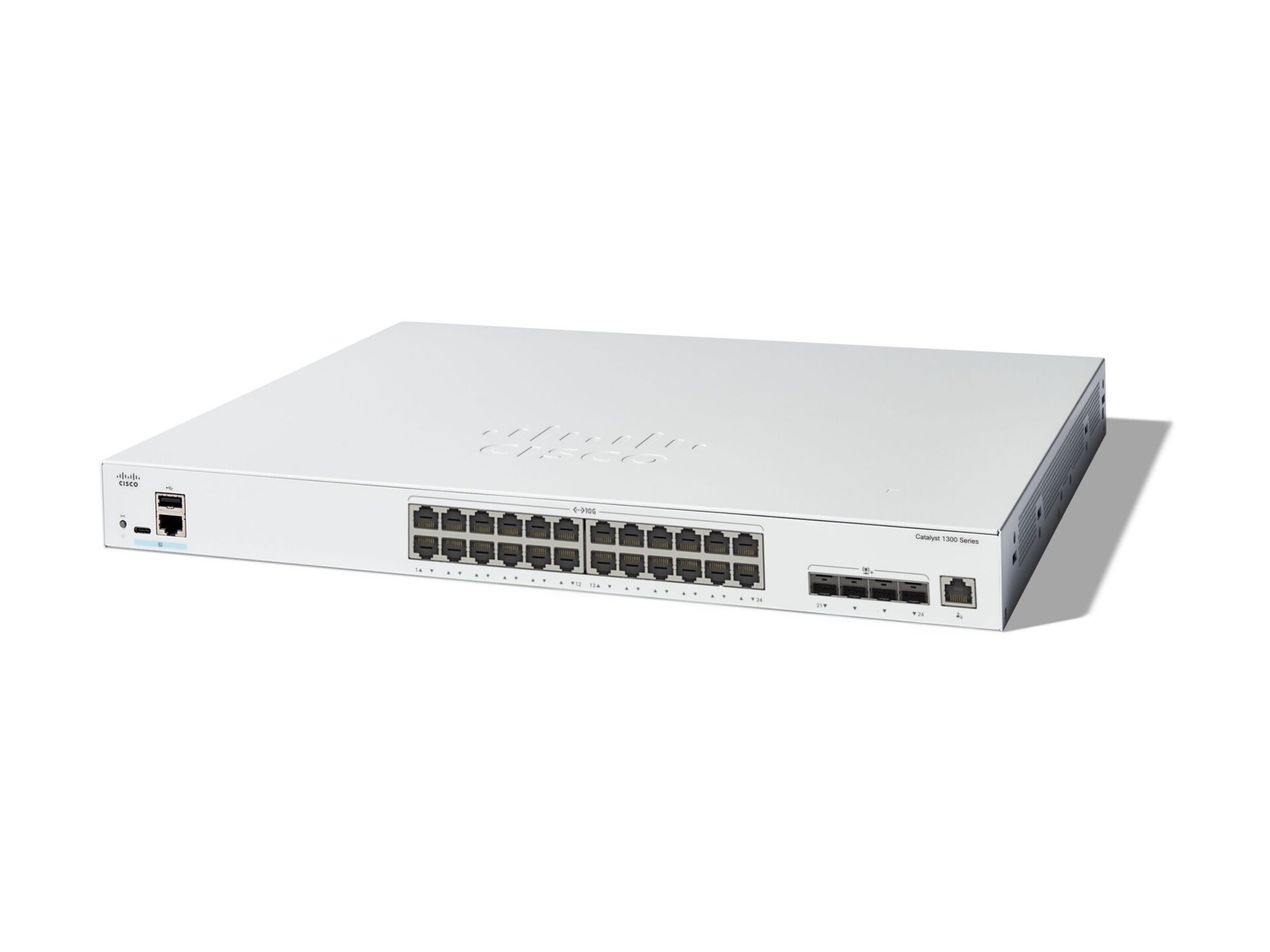 Cisco Catalyst 1300-24XT - commutateur - 24 ports - intelligent - Montable sur rack