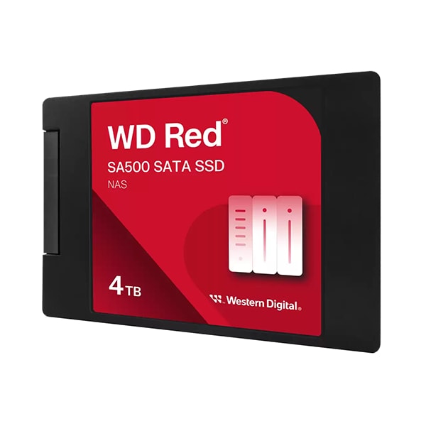 QNAP Western Digital Red SA500 NAS 4TB 2.5" SATA Solid State Drive