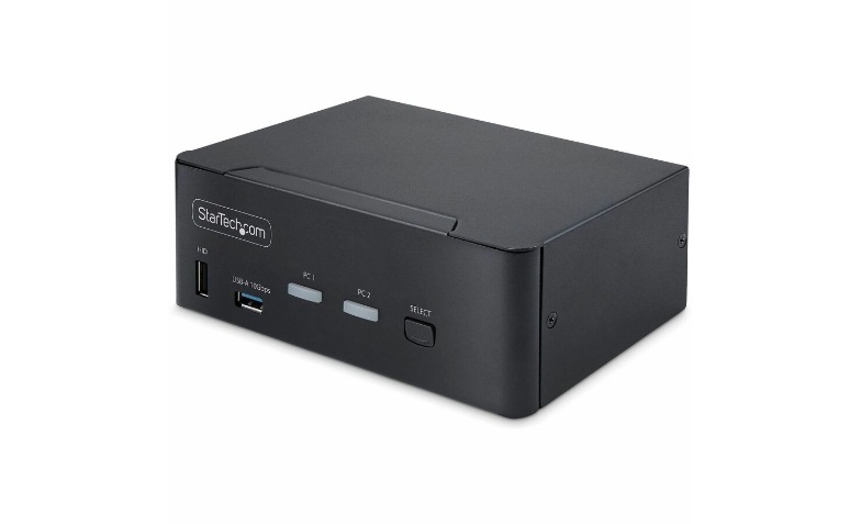 Commutateur KVM 8K @ 60 Hz, 3 Moniteurs, 2 Ordinateurs 4K @ 144 Hz, Commutateur KVM Displayport, Triple Moniteur Pour 2 Ordinateurs, 3 Moniteurs, Port