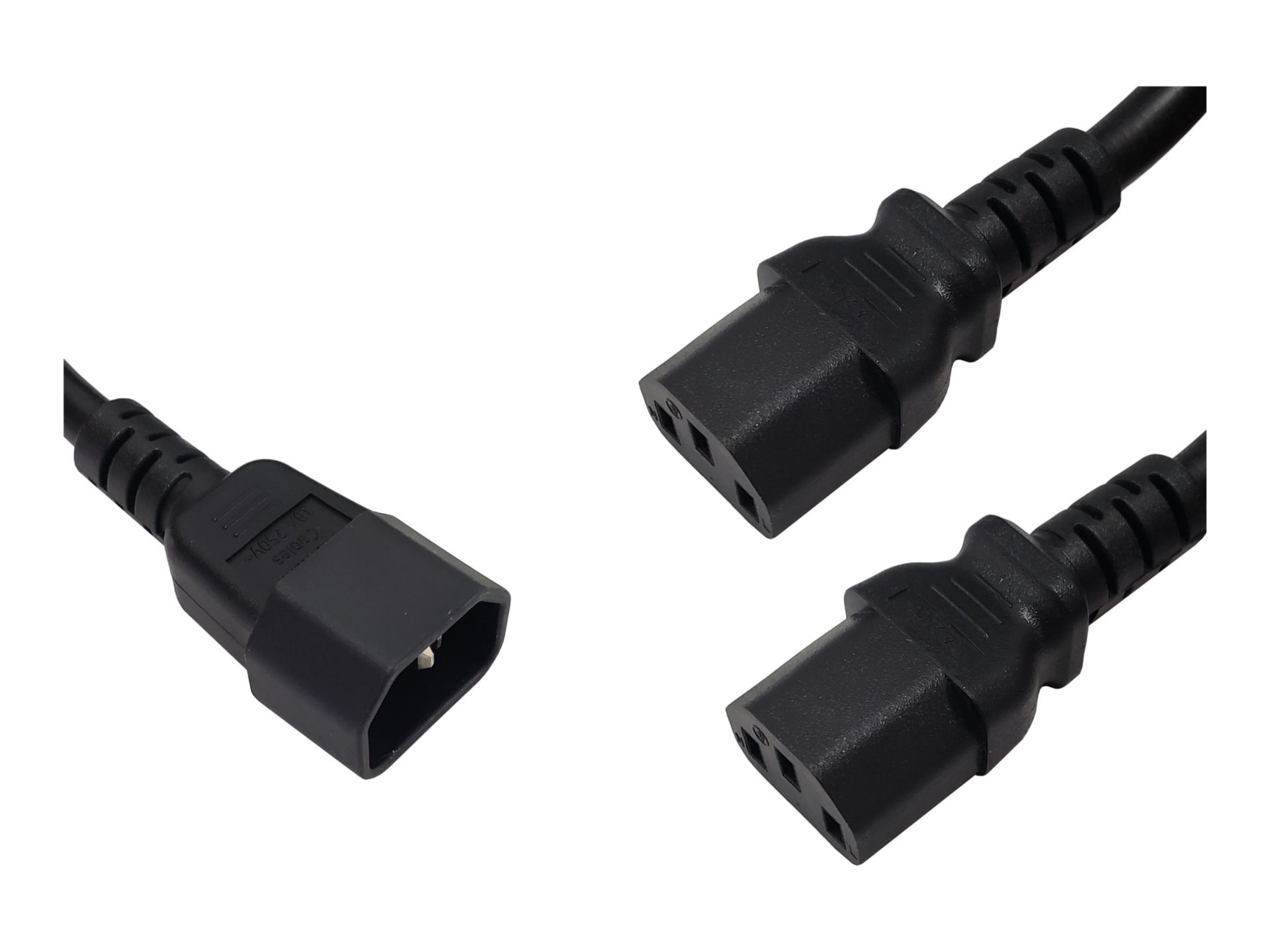 Infinite Cables - power cable - IEC 60320 C14 to power IEC 60320 C13 - 30.5 cm