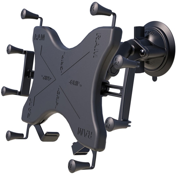 RAM Mounts X-Grip Large 12" Tablet Mount with Twist-Lock Suction Cup Base