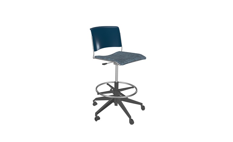 MooreCo Akt 5-star Stool - Endless Sea