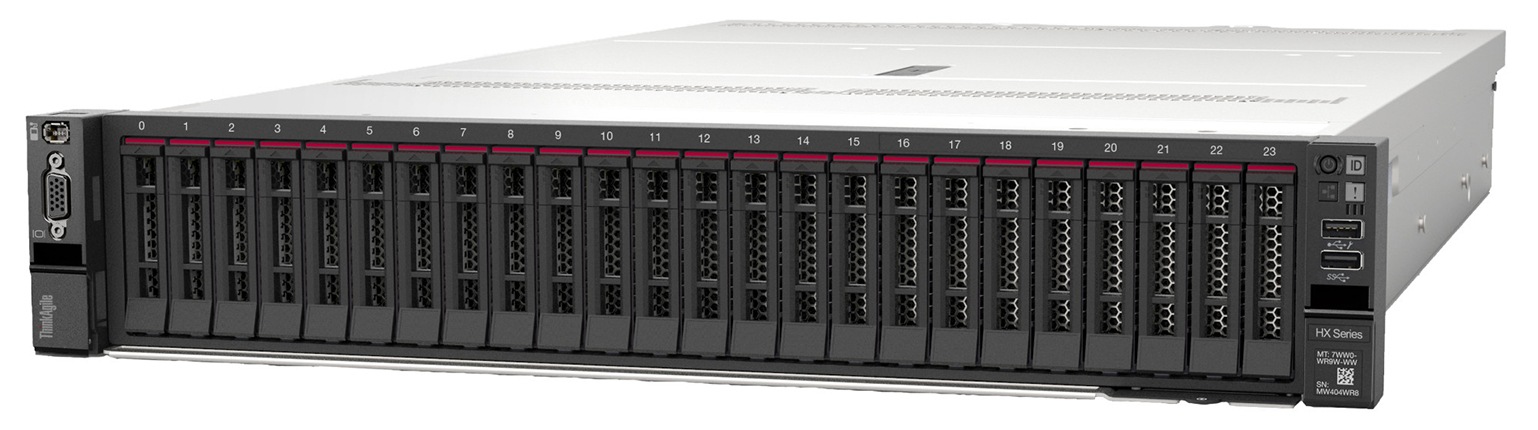 Lenovo ThinkAgile HX650 V3 2U Xeon Gold 6426Y Rack Server