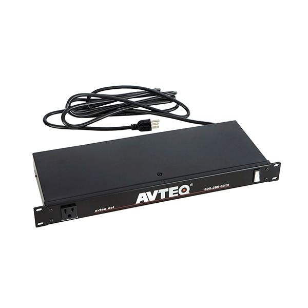 AVTEQ Rack Mounted Power Supply with 12' Power Cord