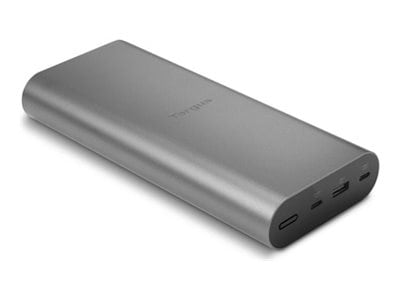 Targus 140W USB-C Portable Power Bank - banque d'alimentation/adaptateur secteur - 140 Watt - 24000 mAh