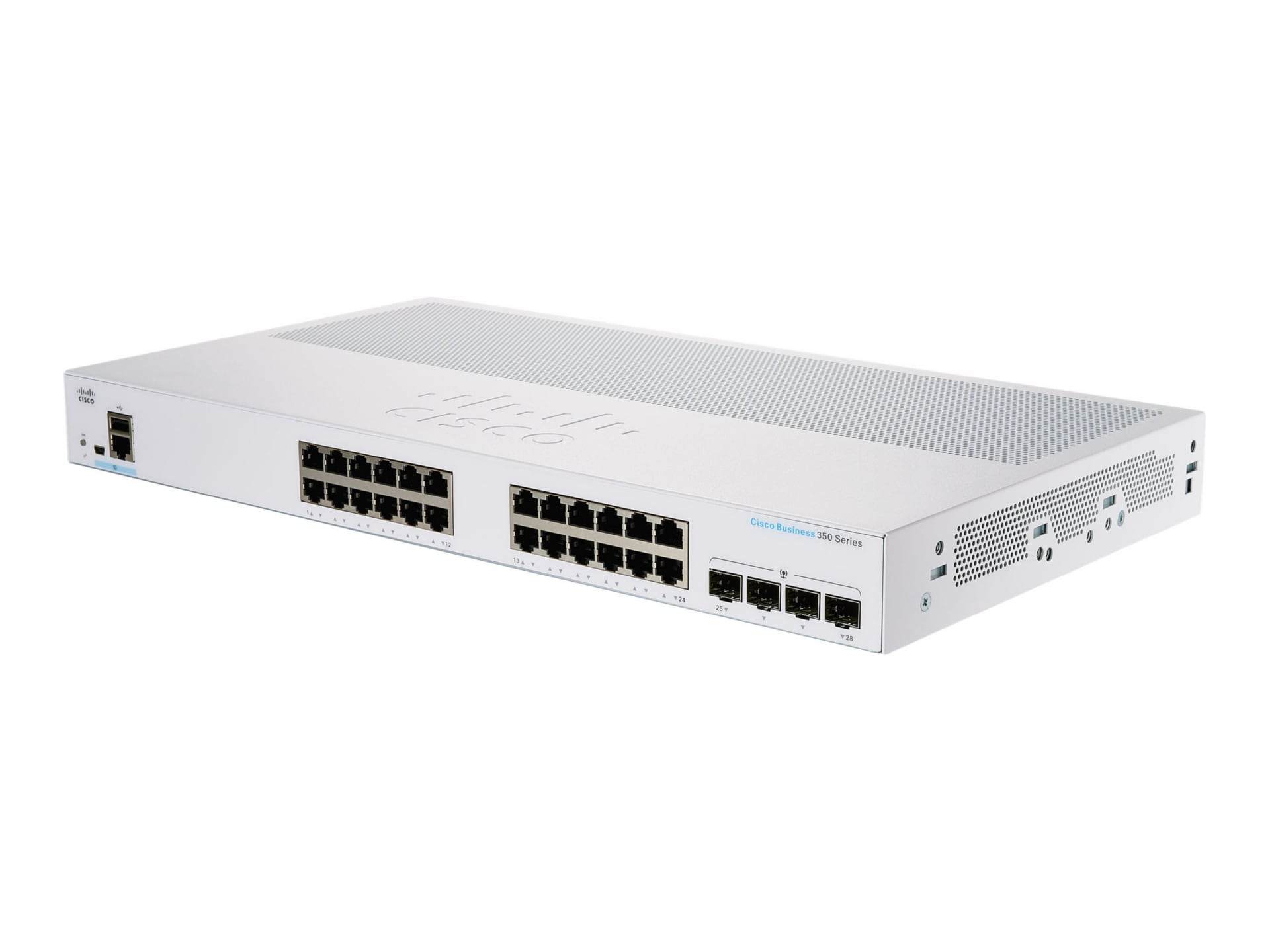Cisco Business 350 Series 350-24T-4G - switch - 24 ports - managed - rack-mountable