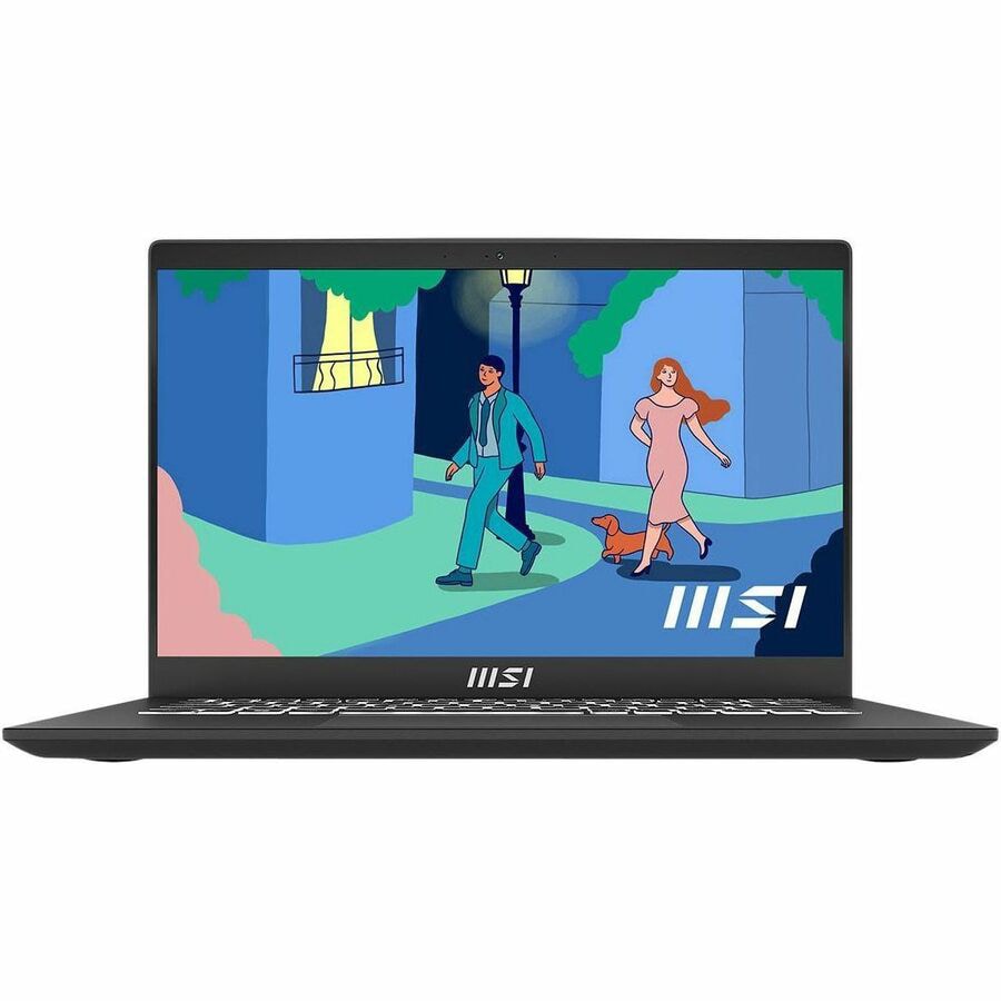 MSI Modern 14 in Ultrabook Laptop, Intel Core i3-1215U, 8GB 128GB SSD - Win