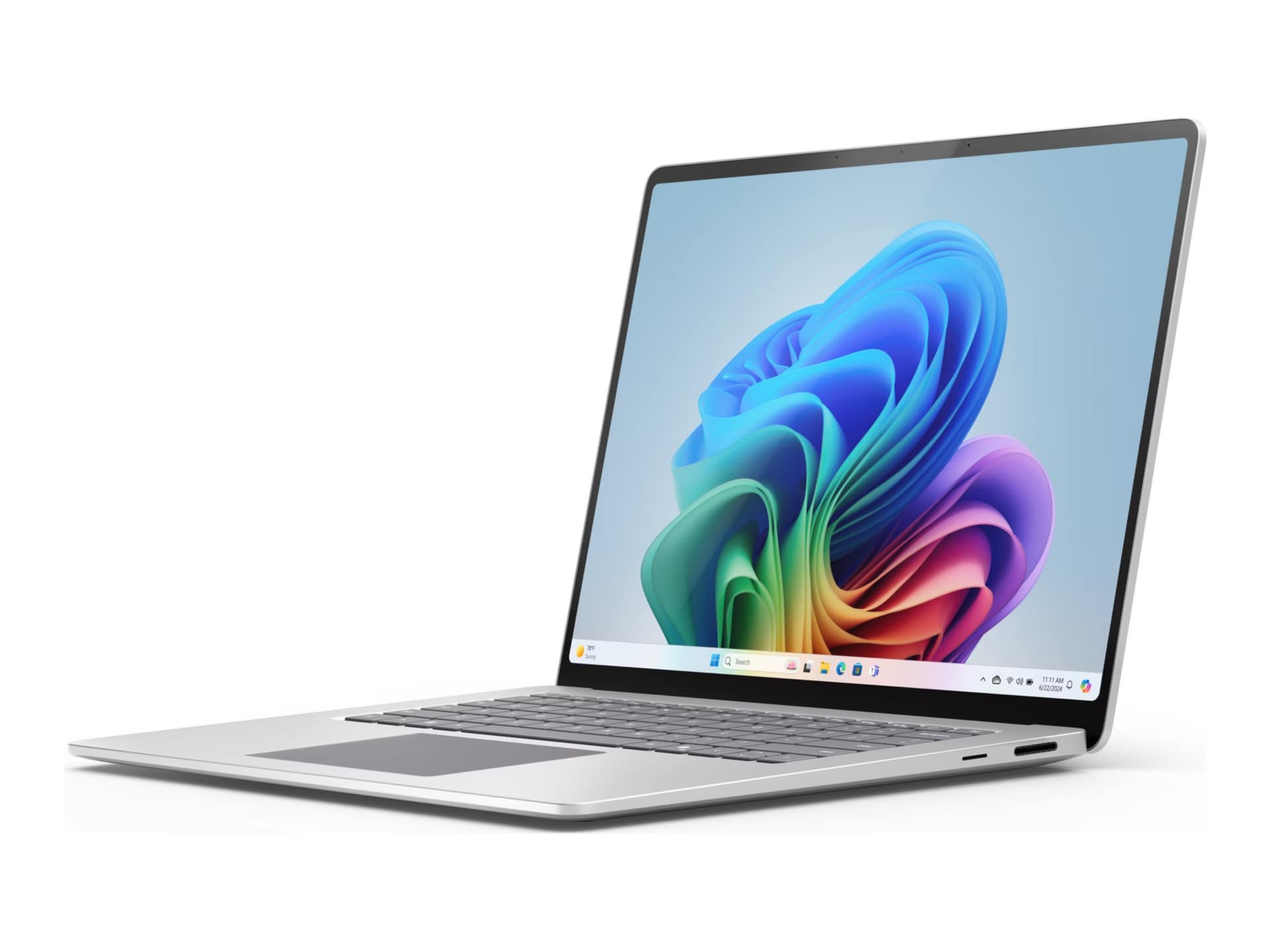 Microsoft Surface Laptop Copilot+ PC for Business - 7th Edition - 15" - Qualcomm Snapdragon X Elite - X1E-80-100 - 16 GB