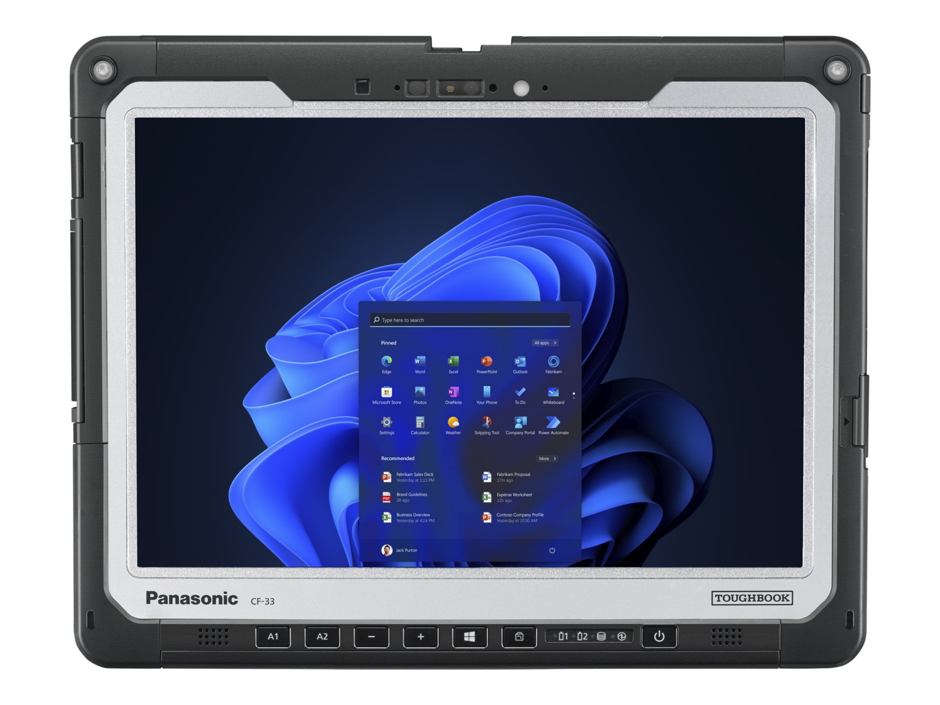 Panasonic Toughbook 33 - 12" - Intel Core i7 - 1270P - 32 GB RAM - 512 GB S