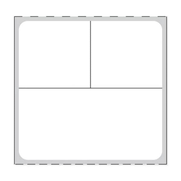 Code PDC 2"x1-15/16" 3" Core Cerner Direct Thermal Paper Permanent Label -