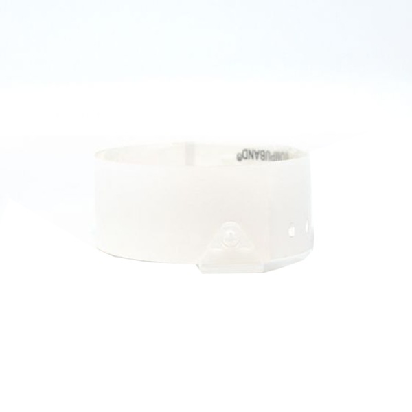 Code PDC CompuBand 3.0" Core Direct Thermal Snap Closure Patient ID Wristband - White