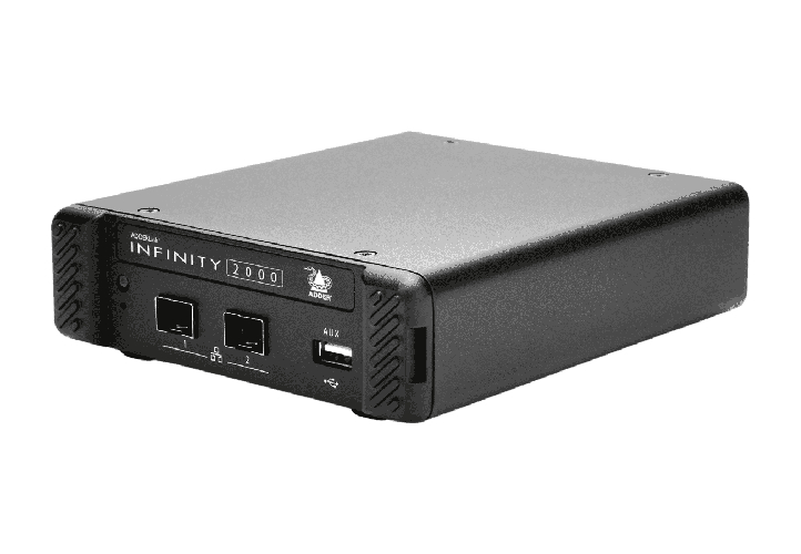 Adder ADDERLink INFINITY 2124T 2xSFP Dual Head KVM Extender - US