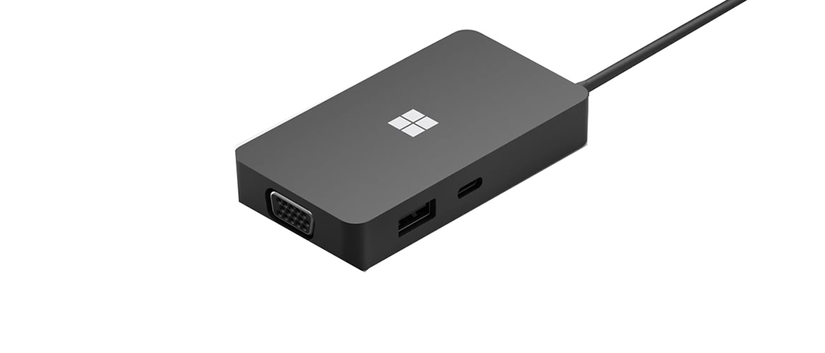 MICROSOFT USB-C TRAVEL HUB BLK