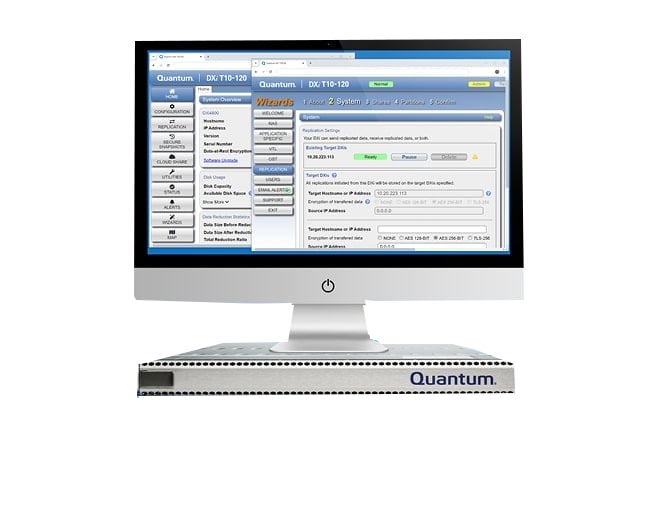 Quantum DXi T10 Series All-Flash Backup Appliance with Expansion and Capacity-on Demand Software License